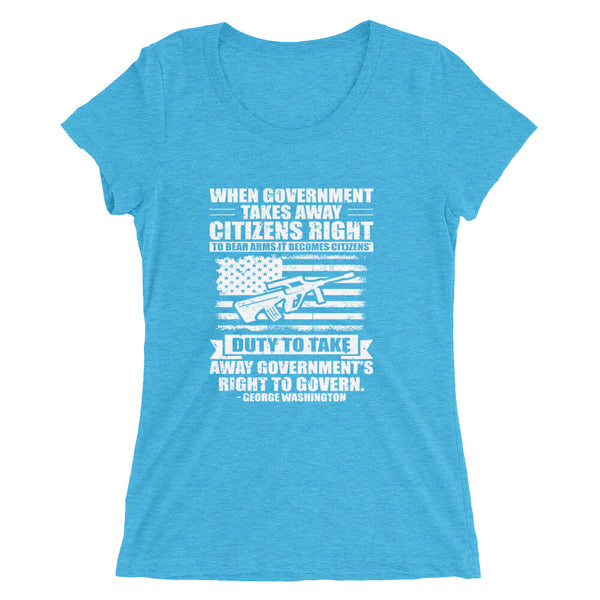 Citizens' Duty - Women's Tri-Blend T-Shirt