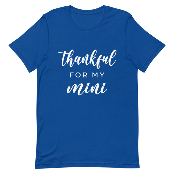 "Thankful For My Mini" - Women's T-shirt