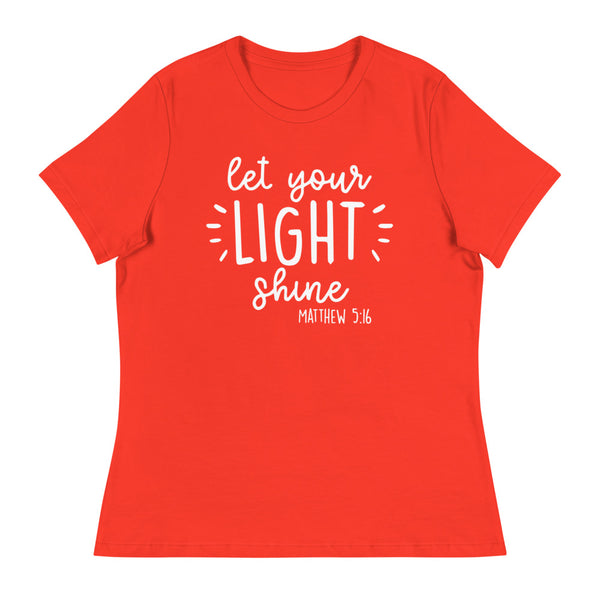 "Let your light shine" Women's T-shirt